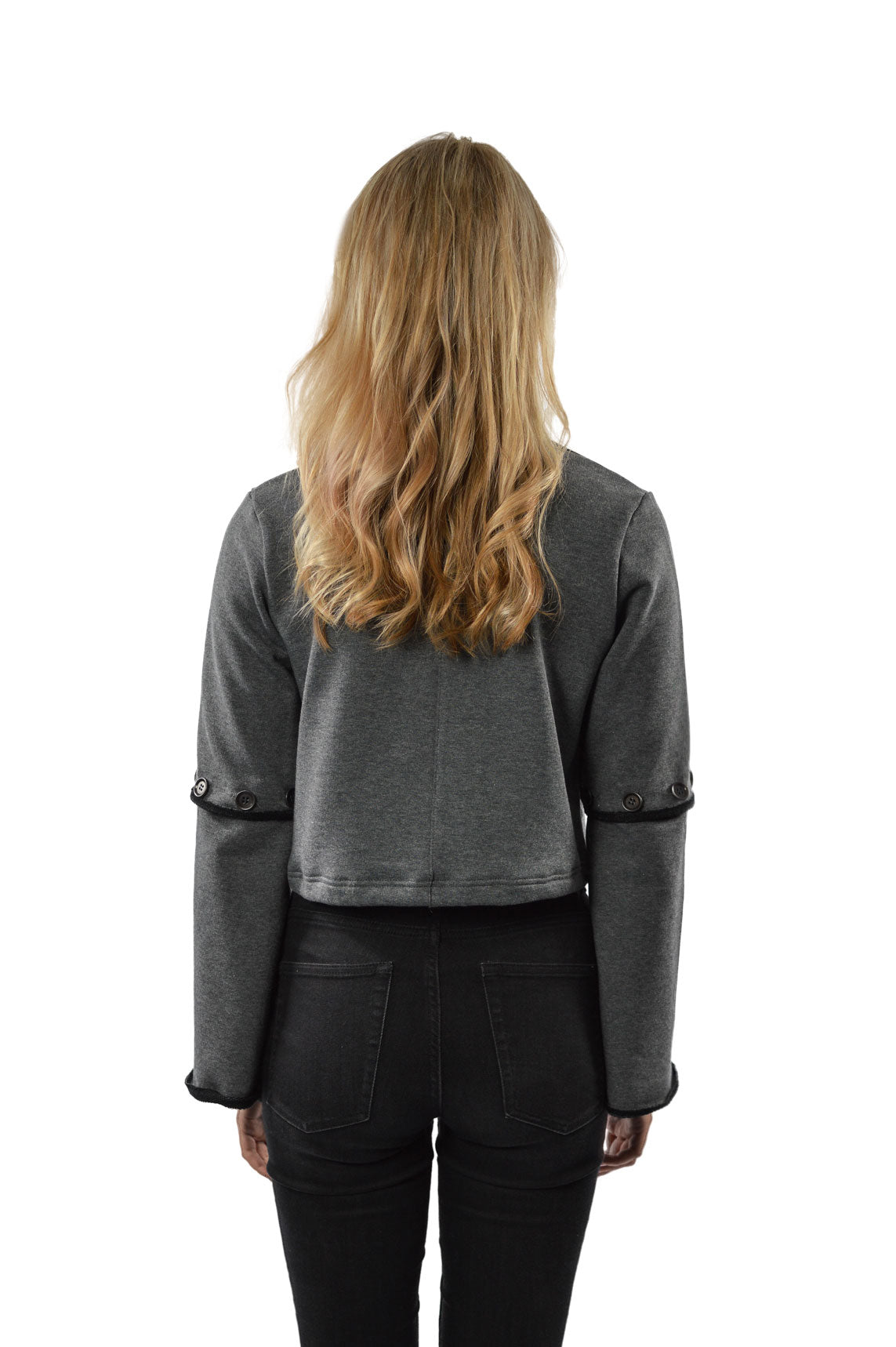Ladies Sweater DAISY grey