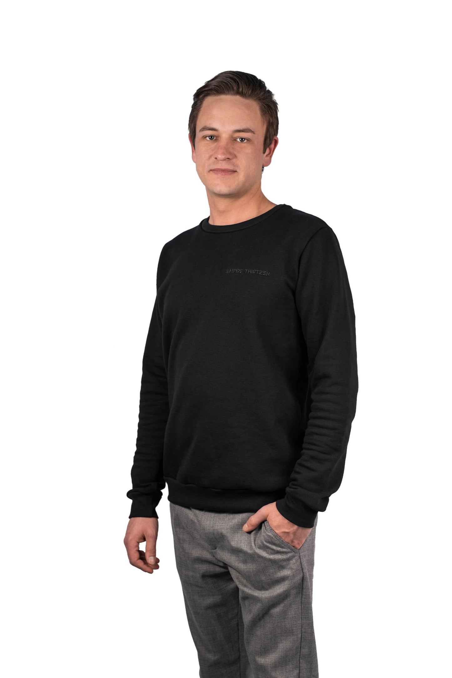 Sweater EMPIRE-THIRTEEN schwarz