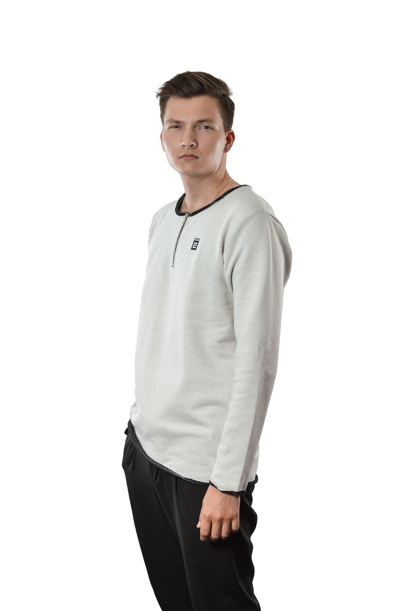 Basic Sweater Men EMPIRE beige