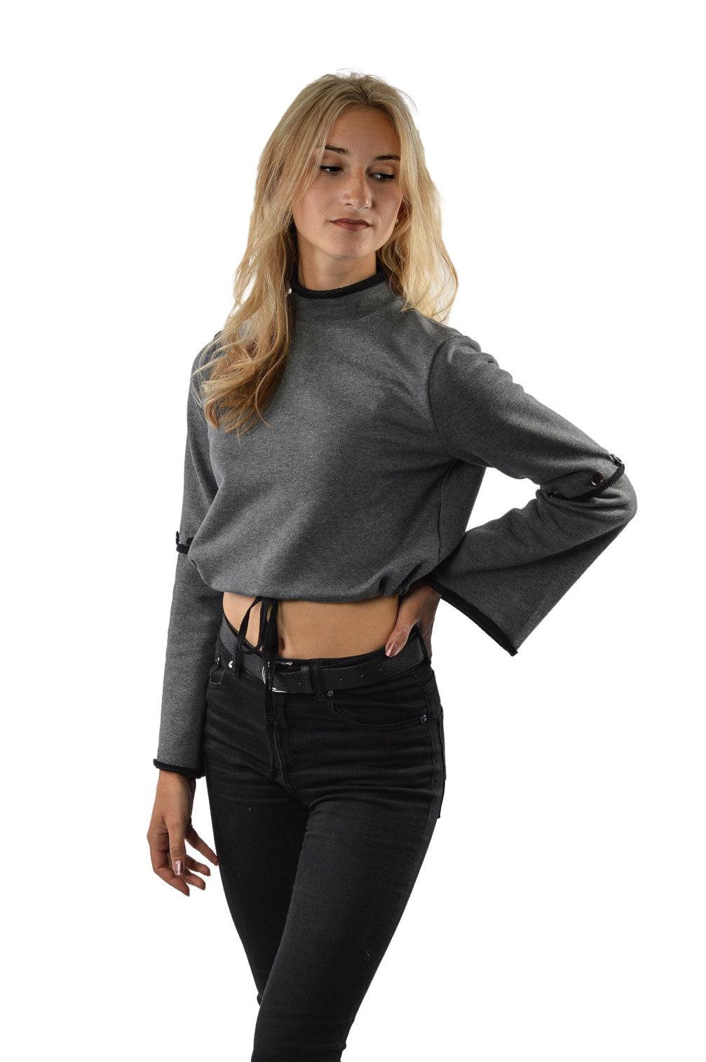 Pull femme DAISY gris