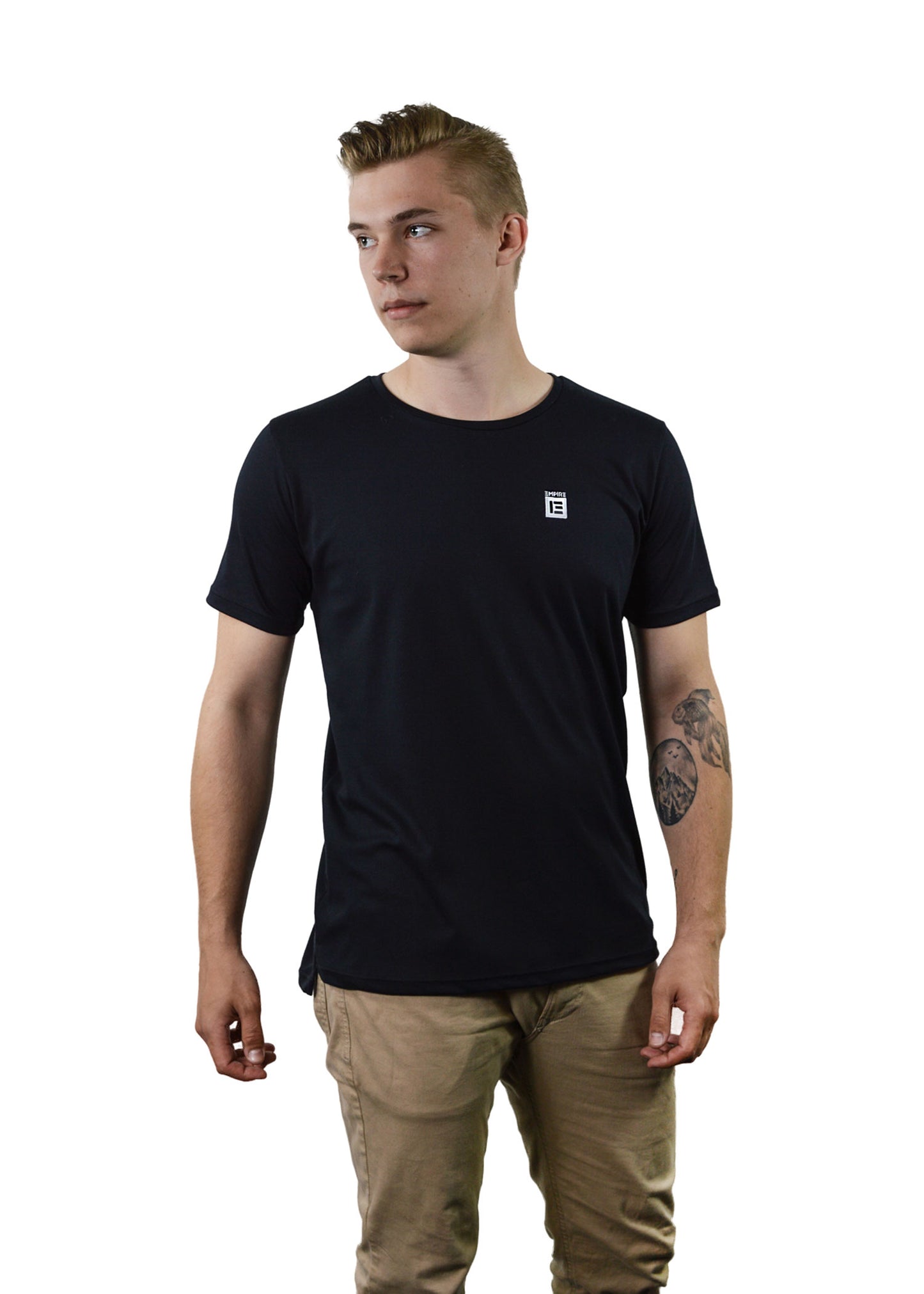 Basic Shirt Men EMPIRE black