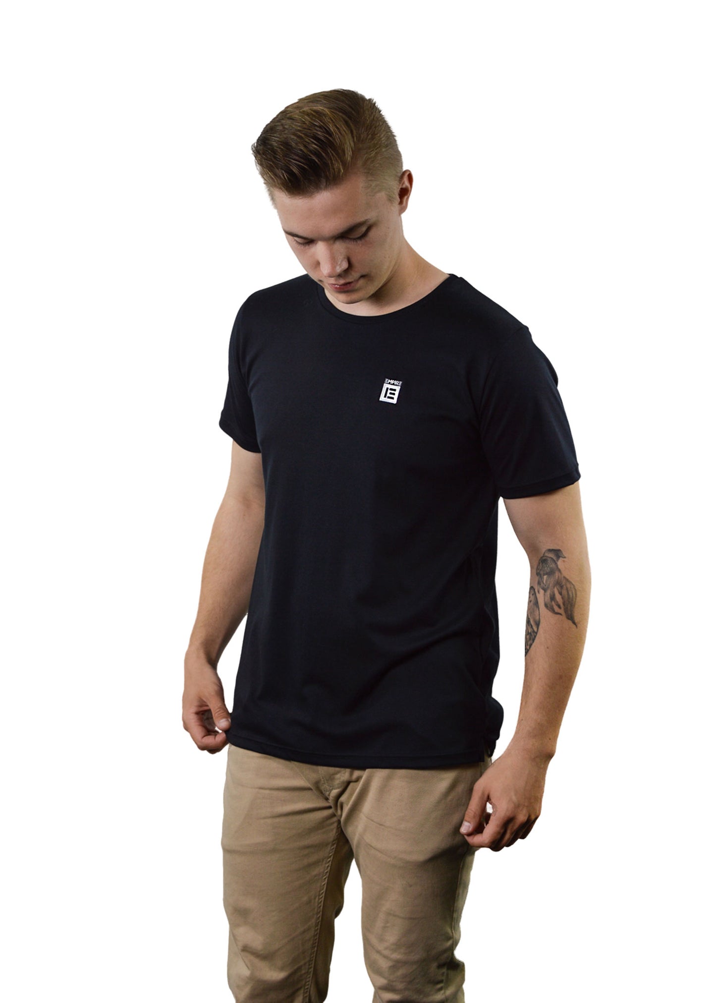 Basic Shirt Men EMPIRE black