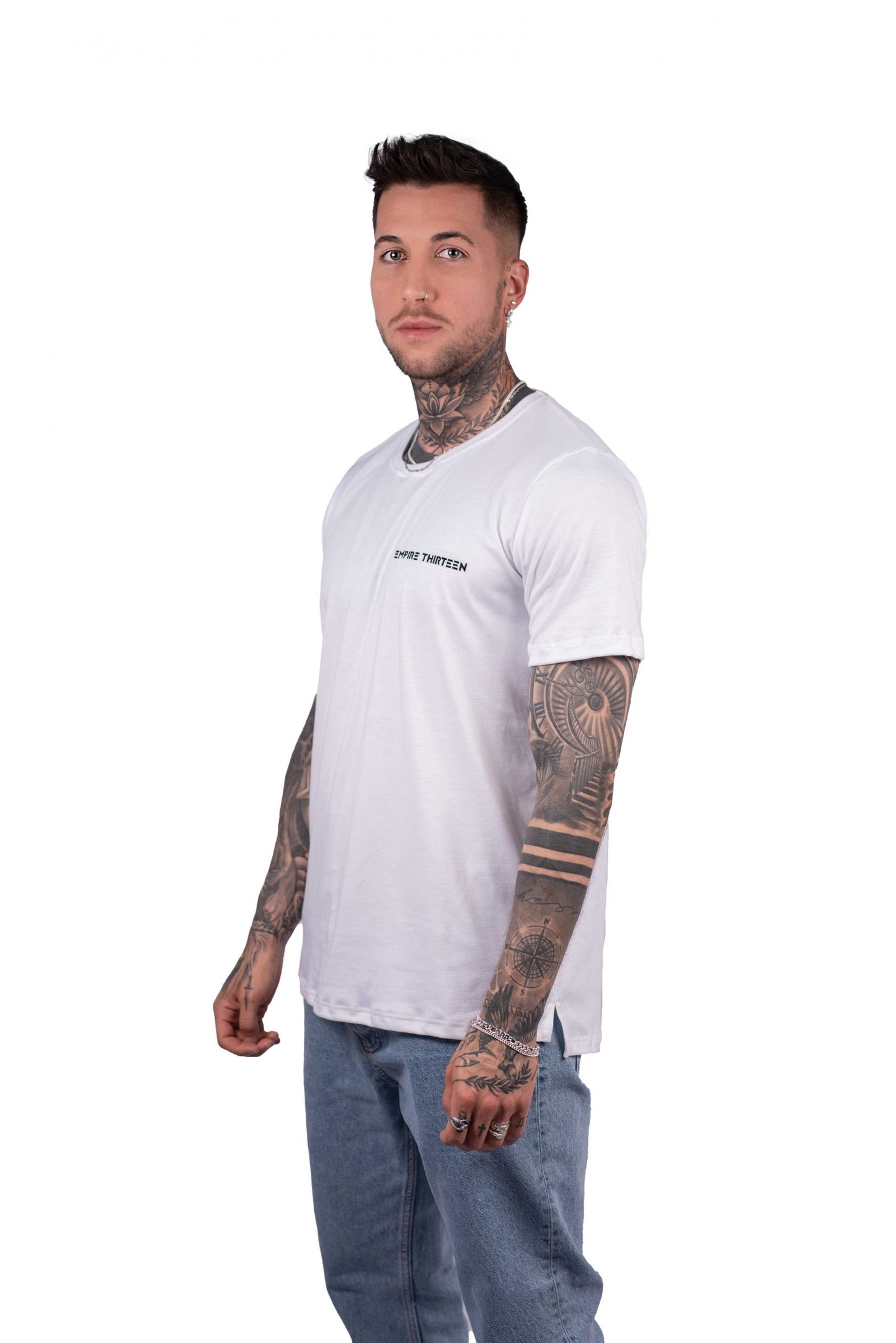 Basic Shirt Men EMPIRE-THIRTEEN white