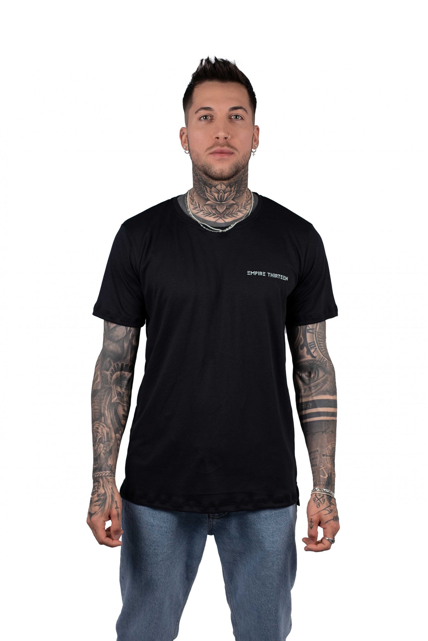 Chemise basique Homme EMPIRE-THIRTEEN noir