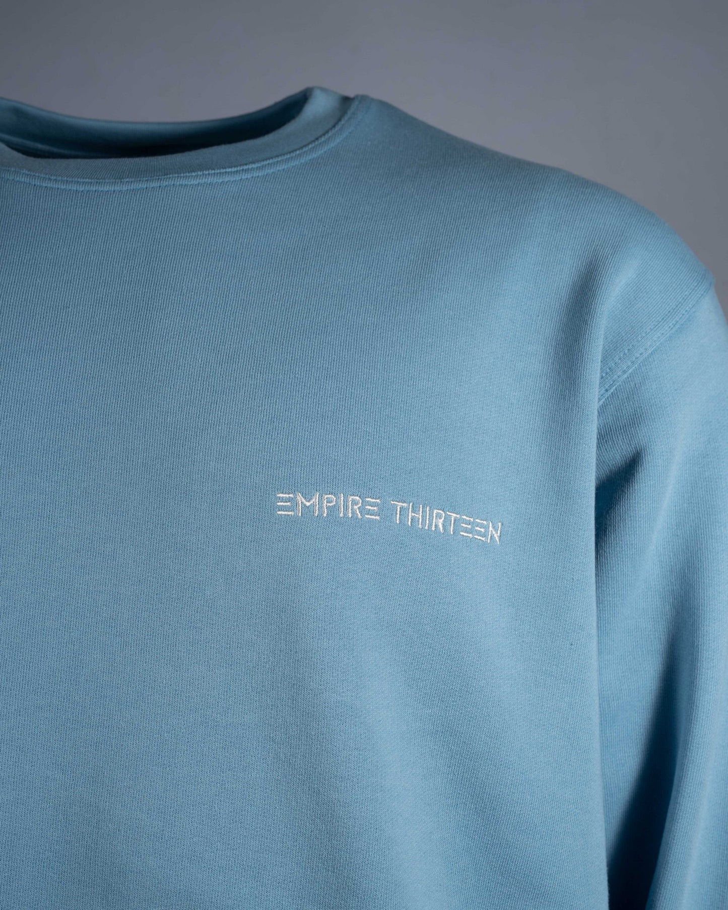 Sweater EMPIRE-THIRTEEN hellblau